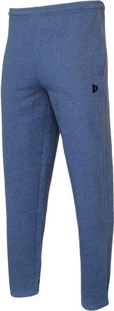 Donnay - Joggingbroek rechte pijp dunne kwaliteit (Nigel) - Sportbroek - Heren - Dark denim-marl (1394) - maat S