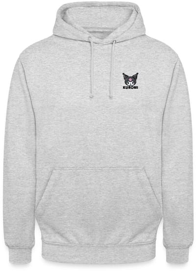Kuromi Geborduurd Portret Hoodie Unisex