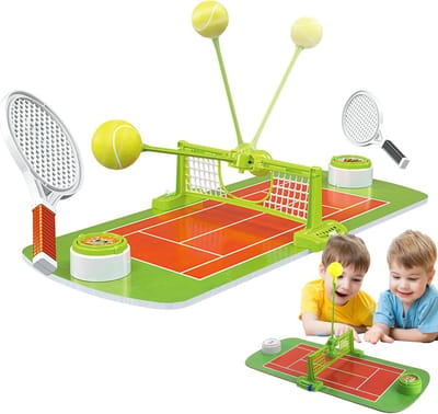 Tafeltennis Set - Mini Tennis - Interactief Spel - Bevordert Ouder-Kind - 35 x 26.5 cm - Niet gespecificeerd