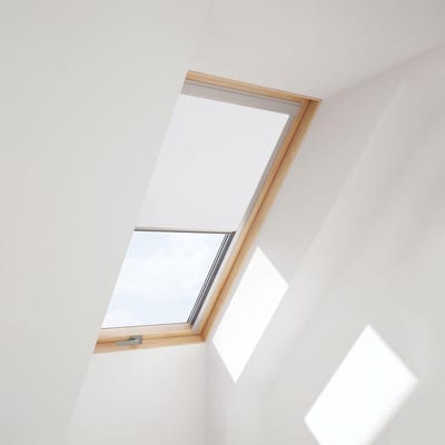 Dakraam Verduisterend Rolgordijn voor op VELUX S06, 606, 4, *Wit*