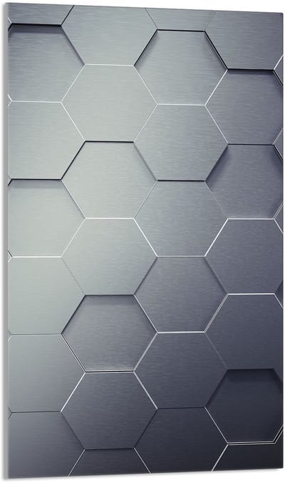 TMK ArtDeko - Snijplank Glas - 30x52 cm - Veilig - Decoratief