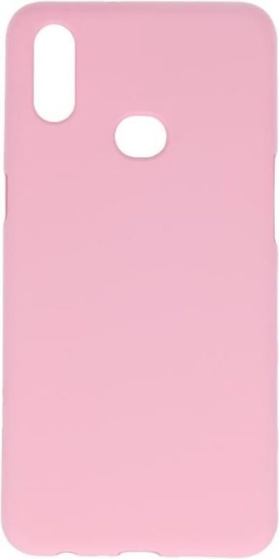Hoesje Geschikt voor de Samsung Galaxy A10s - Backcover Color Telefoonhoesje - Roze
