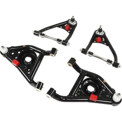 4-delige Set Bovenste en Onderste A-lichaam Draagarmen Heavy Duty Verbeterde Handling Hoge Sterkte voor Camaro Nova black