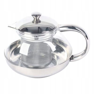 Ambition Lux Glazen Theepot met Infuser - 0.8L