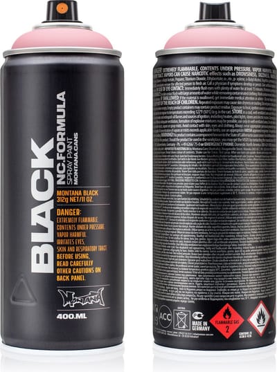 Montana BLACK 3305 Patpong spuitbus 400ml