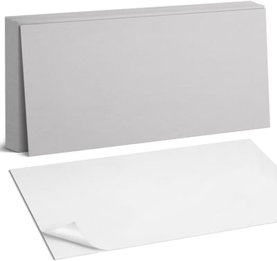 Coloray Plaktegels - Grijs Zelfklevende Wandtegels - 40 cm x 20 cm - Grijs Plaktegels - 10 stuks - Rechthoek PVC Tegels - Plaktegels Badkamer - Vloertegels Zelfklevend - Vinyl Tegels - Portugese Tegels