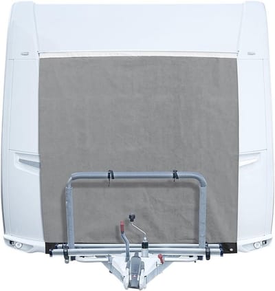 Universeel Caravan Beschermzeil met Kederrail - Weerbestendige Afdekking voor Disselbox en Voorzijde