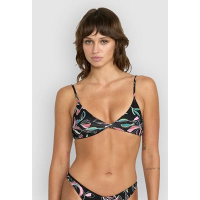 Volcom Dream In Bloom Twist V Neck Bikini Top patroon