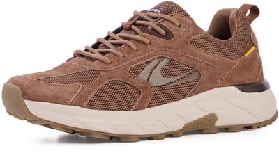 camel active Sneakers met een gripvaste zool - Maat menswear-46 - Lichtbruin