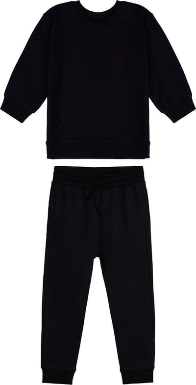 Gami Joggingpak unisex zwart 92 Zwart