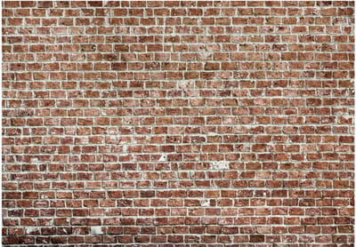 Fotobehangkoning - Behang - Vliesbehang - Fotobehang Oude Bakstenen - Old Dominion - 300 x 210 cm