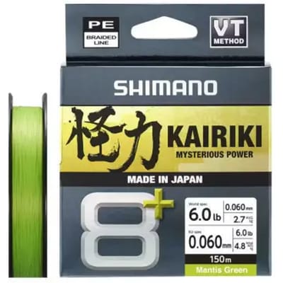 Vlecht Shimano Kairiki 8+ 150 m