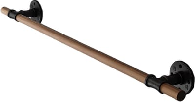 Houten Trapleuning - Muurleuning Veiligheid - Veiligheid Binnenshuis - Glad en Slijtvast - 140 cm - Natuurlijk Hout