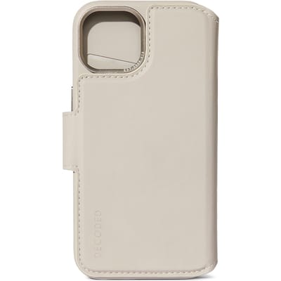 Decoded Leather Detachable Wallet for iPhone 13/14/15 Clay