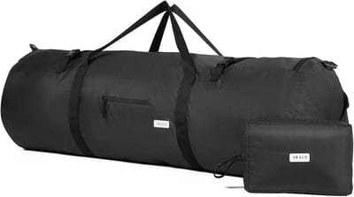 Grote Sporttas 90L 50L 30L voor Yoga, Pilates en Outdoor Activiteiten - Vouwbare Reis- en Weekendtas met Schouderband - Perfect voor Kamperen en Sportd”