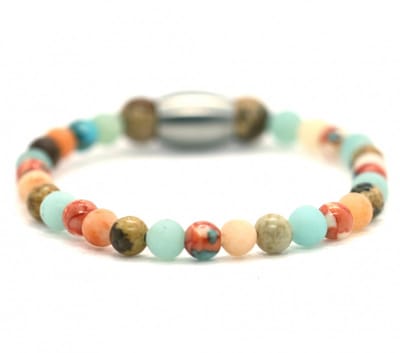 Ibizamen KIDS - Jongens - armband - familie oranje - 4mm