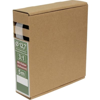Quadrios 25CA503 Krimpkous met lijm Transparant 12.7 mm 4.2 mm Krimpverhouding:3:1 5 m