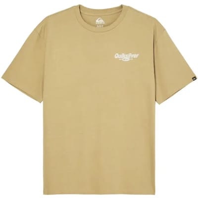 Quiksilver Deep House T-shirt Met Korte Mouwen Geel 2XL Man