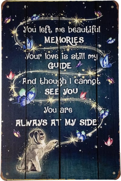 Beautiful memories - Metalen wandbord - Wandbord - Metalen bord - Metal sign - Tekst bord - 20 x 30cm - Decoratie - Cadeau - Vrouwen - Metalen decoratie - UV bestendig - Eco vriendelijk - Cave & Garden