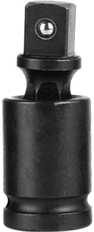 Dailygoods - Universele Joint Impact Drive Adapter Socket - 3/4" Drive - Duurzaam en sterk - Zwart - Geschikt voor pneumatische sleutel - Chroom-Molyb...