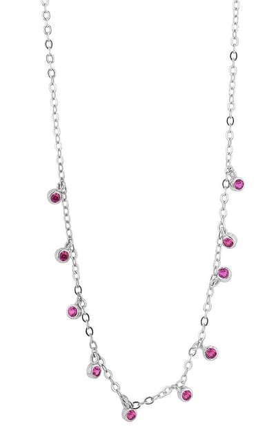 AKZENT Akzent Dames ketting met hanger "Amaly" van 925 Sterlingzilver, gerhodineerd, duurzaam
