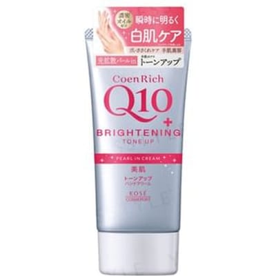 Kose - CoenRich Q10 Brightening Tone Up Hand Cream 80g