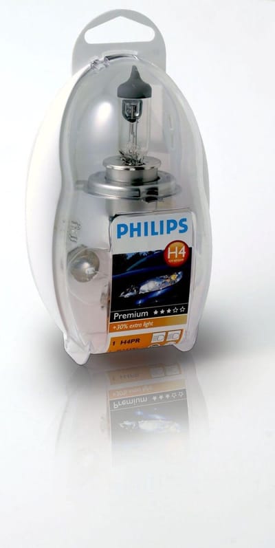 Philips Reservelampenset Easykit H4 55473ekkm 12v 6-delig