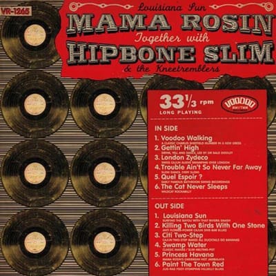 Mama Rosin & Hipbone Slim & The Kneetremblers - Louisiana Sun (LP)