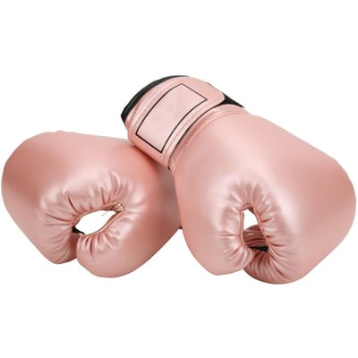 Ademende PU Lederen Bokshandschoenen Kind Sanda Sparring Bokszak Wanten TrainingsmateriaalRoze