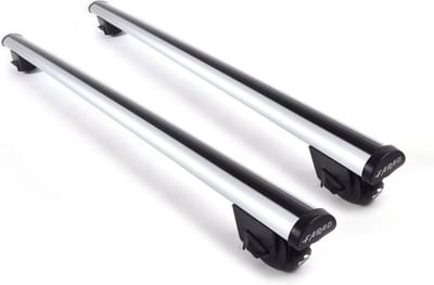 Dakdragers geschikt voor de Aiways U5 uit bouwjaar vanaf 2020 en later gesloten dakrailing - Aluminium - Hoog laadvermogen 100kg - Merk Farad