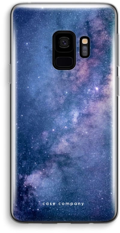 Hoesje geschikt voor Samsung Galaxy S9 hoesje - Nebula - Soft Cover Telefoonhoesje - Bescherming aan alle Kanten en Schermrand