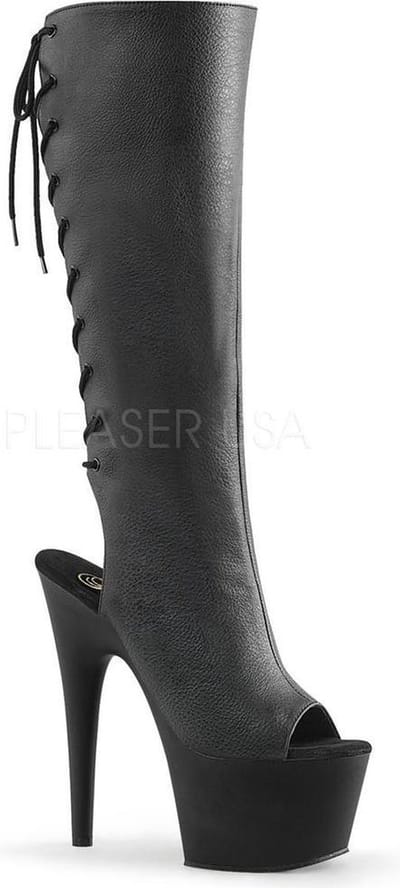 Pleaser Laarzen -38 Shoes- ADORE-2018 US 8 Zwart