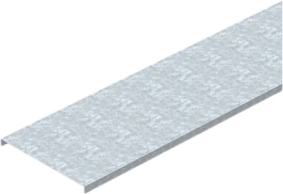 OBO Bettermann Deksel ongelocht voor kabelgoot en kabelgootladder 300x3000 staal bandverzinkt, 6052307