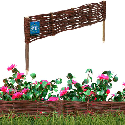 Wiklinowy Palen - 60 cm - Tuinrand - Naturlijke Barrière - Decoratief