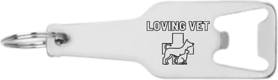 Akyol - dierenarts flesopener - Honden - familie vrienden collega - cadeau - 105 x 25mm