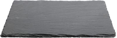 Serveerplank - leisteen - onderzetter - 20 x 30 cm - hapjesplank - kaarsenplateau
