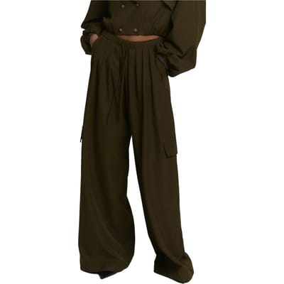 Refined Department Broek Mila Pants R2608150054 702 Army Dames Maat - XL