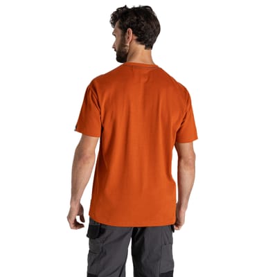 Craghoppers Heren Batley Werk T-Shirt (Pottenbakkers klei)