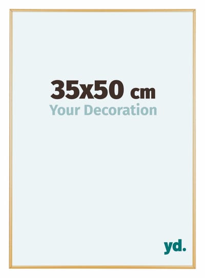 Your Decoration - Fotolijst 35x50 cm - Aluminium - Goud Vintage - Kent