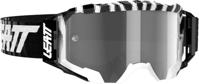 Leatt Velocity 5.5 Zwart Wit Crossbril -
