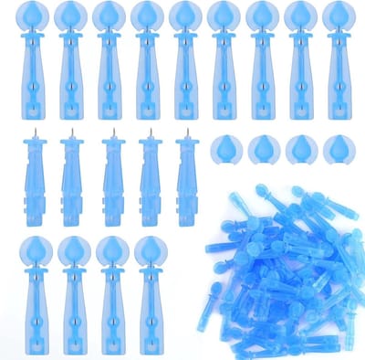 60 Stuks Mee-eter Blemish Remover Set Professionele Puistje Popper Naaldverwijderaar Gereedschap voor Schoonheidssalon Thuis