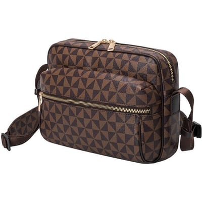 Veelzijdige Enkelvoudige Schouder Crossbody Tas voor Mannen, Bedrukte Grote Postbode Tas voor Straatvrouwen