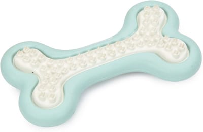 Beeztees Puppy Dental Bot - Puppy Speelgoed - Puppy Kauwspeelgoed - Hondenspeelgoed - Groen - 10x5,5x2 cm