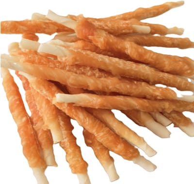 Chikko Quality - Rawhide Kip Sticks - 100% Natuurlijk - 300gr