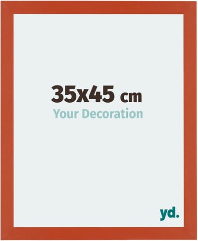 Your Decoration - Fotolijst 35x45 cm - MDF - Oranje - Mura