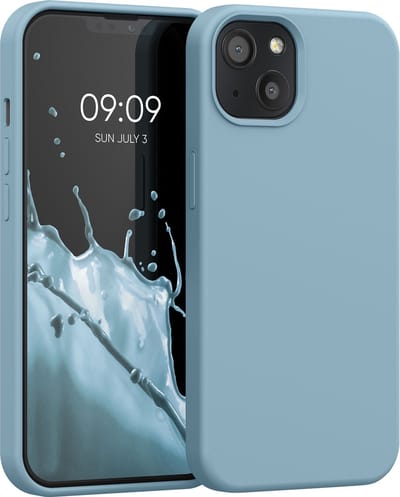 kwmobile telefoonhoesje geschikt voor Apple iPhone 13 - Hoesje met siliconen coating - Smartphone case in antieksteen