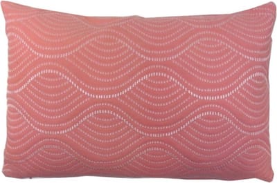 Burton Stitch Peach | 40 X 60 | Sierkussen Voor Woonkamer Of Slaapkamer