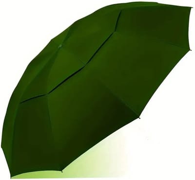 Bovista Moderne Golf Paraplu - Stormparaplu - Opvouwbaar - Windproof - Stormproef - UV Bescherming - Umbrella - Draagbaar - Groen