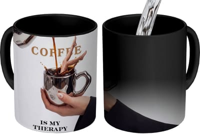 Magische Mok - Foto op Warmte Mokken - Koffiemok - Koffie - Mok - Kan - Therapie - Magic Mok - Beker - 350 ML - Theemok