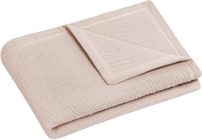 Julius Zöllner Muslin Wiegdeken - Sand - 70×100 cm